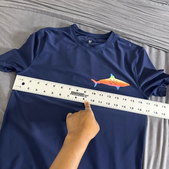 GAP Kids Recycled Shark Swim Rash Guard - Picture 10 of 10